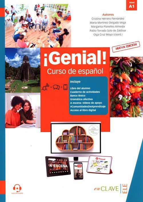 Genial! A1 Podręcznik + ćwiczenia + Audio descargable