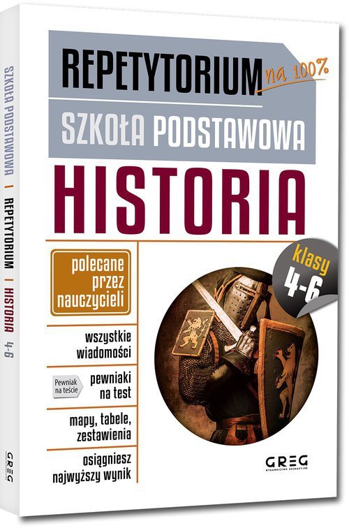 Repetytorium - szkoła podstawowa. Historia, kl. 4-6