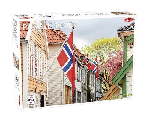 Puzzle Street in Bergen 1000