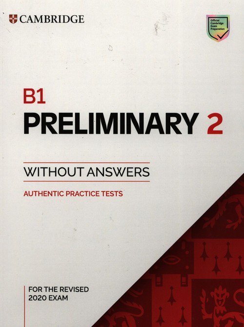 B1 Preliminary 2 Student&#039;s Book without Answers