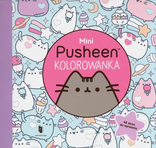 Mini Pusheen kolorowanka