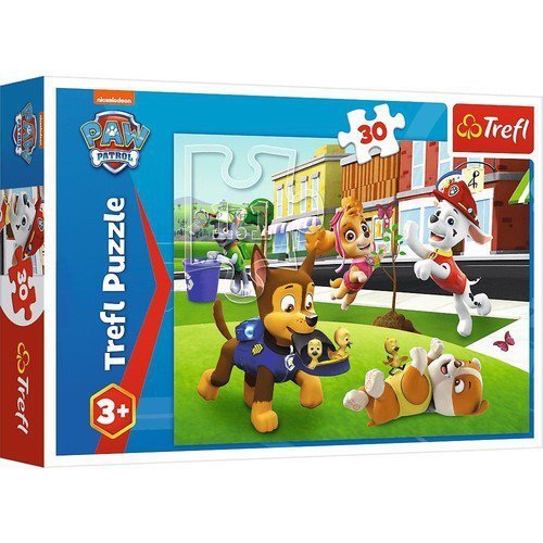 Puzzle 30 Pieski w akcji Psi Patrol