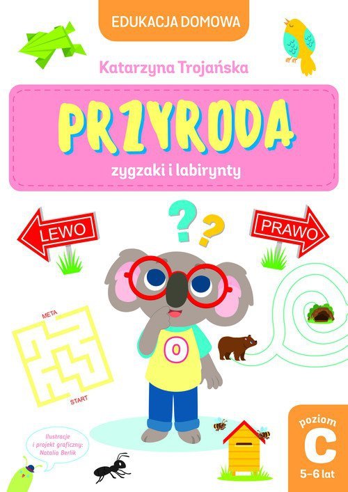 Edukacja domowa Przyroda zygzaki i labirynty