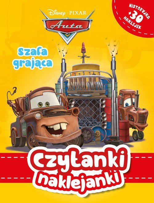 Czytanki naklejanki Szafa grająca Disney Pixar Auta