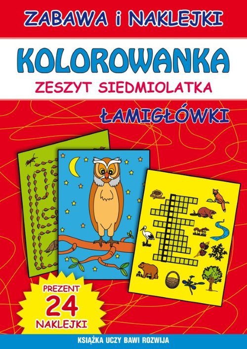 Kolorowanka zeszyt siedmiolatka