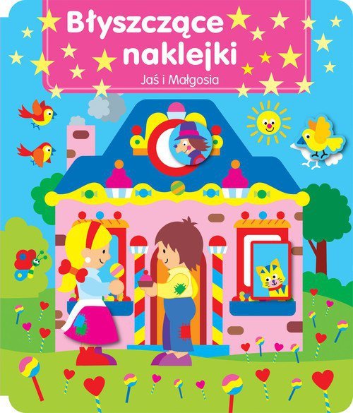 Błyszczące naklejki Jaś i Małgosia