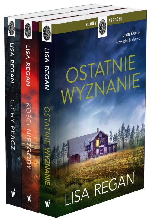 Pakiet Josie Quinn 4-6 	Ostatnie wyznanie / 	Kości niezgody / 	Cichy płacz