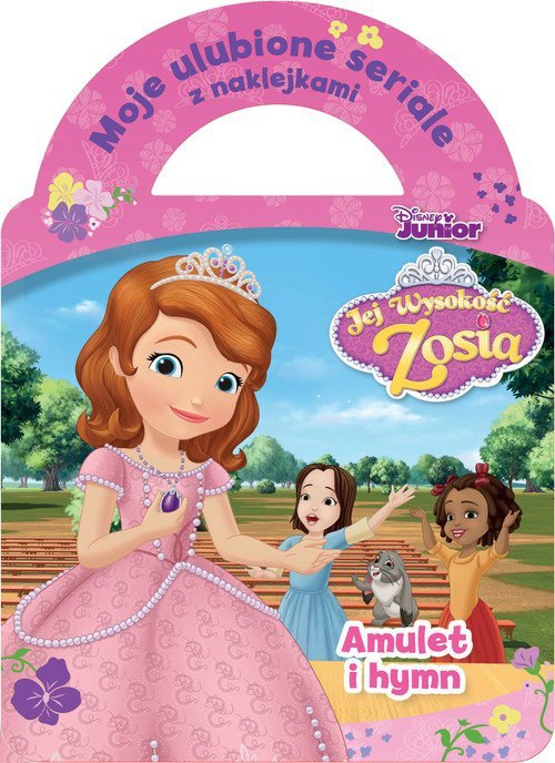 Moje ulubione seriale z naklejkami Amulet i hymn Disney Junior Jej Wysokość Zosia