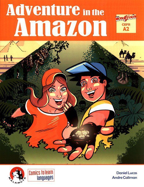 Adventure in the Amazon A2 Comics to learn languages