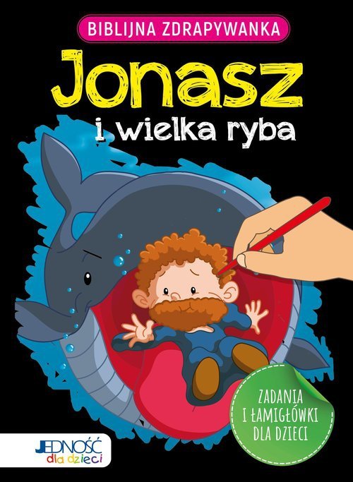 Biblijna zdrapywanka Jonasz i wielka ryba