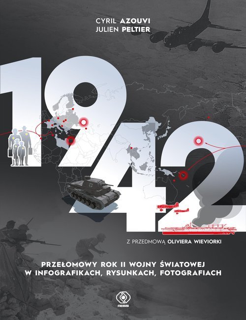 1942 Przełomowy rok II wojny światowej w infografikach, rysunkach, fotografiach