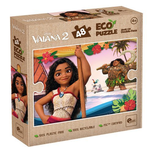 Puzzle Eco 48 dwustronne Vaiana 2