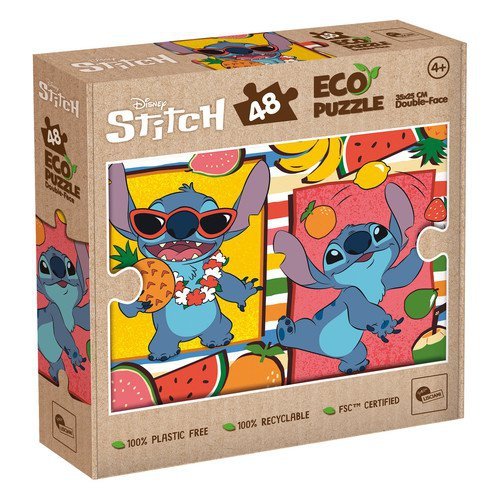 Puzzle Eko 48 dwustronne Stitch
