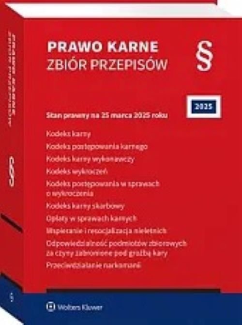 Prawo karne Zbiór przepisów
