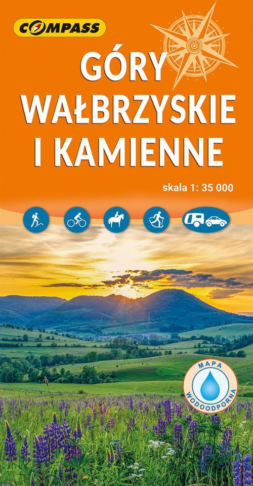 Góry Wałbrzyskie i Kamienne 1:35 000