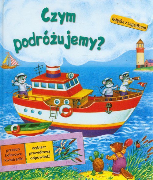 Czym podróżujemy? Książka z zagadkami