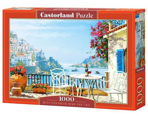 Puzzle 1000 Mediterranean Wine for Two
