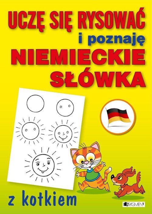 Uczę się rysować i poznaję niemieckie słówka z kotkiem