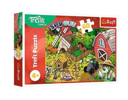 Puzzle Trefliki na farmie 60