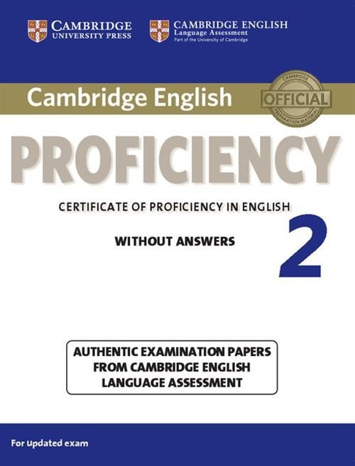 Cambridge English Proficiency 2 Student&#039;s Book without answers
