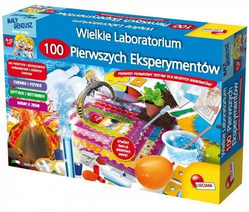 I&#039;M Genius science Wielkie Laboratorium 100 pierwszych eksperymentów