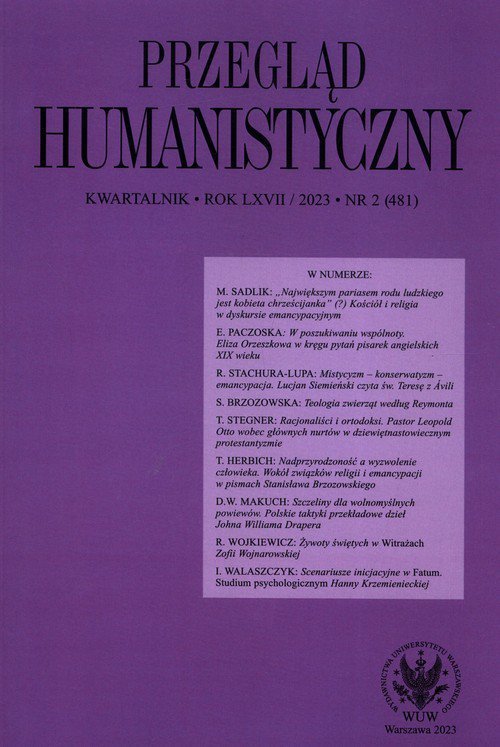 Przegląd Humanistyczny 2023/2