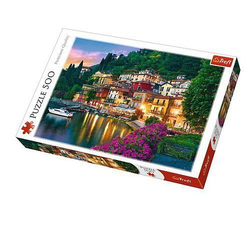 Puzzle Jezioro Como Włochy 500