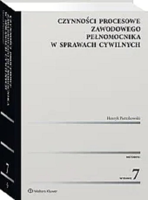 Czynności procesowe zawodowego pełnomocnika w sprawach cywilnych