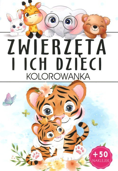 Zwierzęta i ich dzieci Kolorowanka