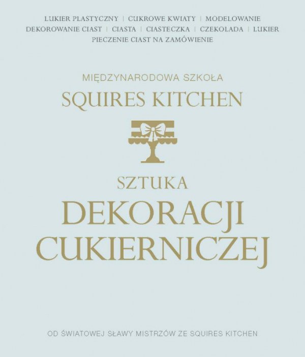 Sztuka dekoracji cukierniczej międzynarodowa szkoła squires kitchen