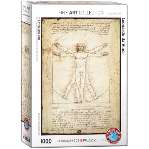 Puzzle 1000 The Vitruvian Man 6000-5098
