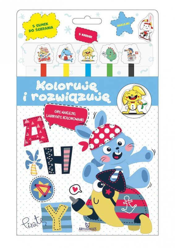 Koloruję i rozwiązuję wer. niebieska