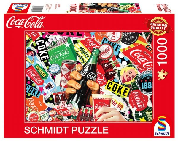 Puzzle 1000 PQ COCA-COLA Reklama 109964