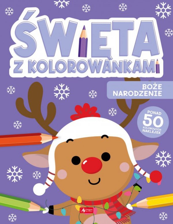 Boże Narodzenie. Święta z kolorowankami