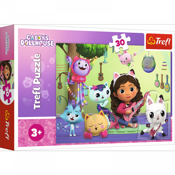 Puzzle 30 Gabi i jej uroczy domek 18301