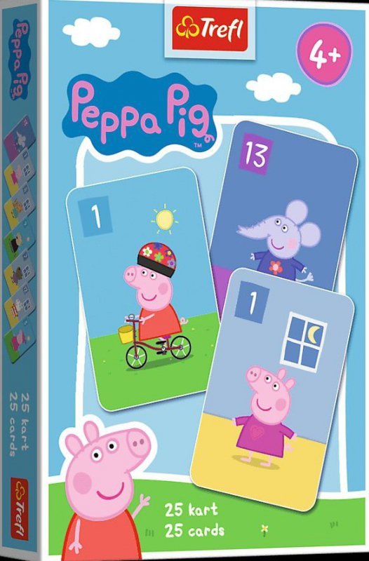 Karty Piotruś Peppa Pig 08506