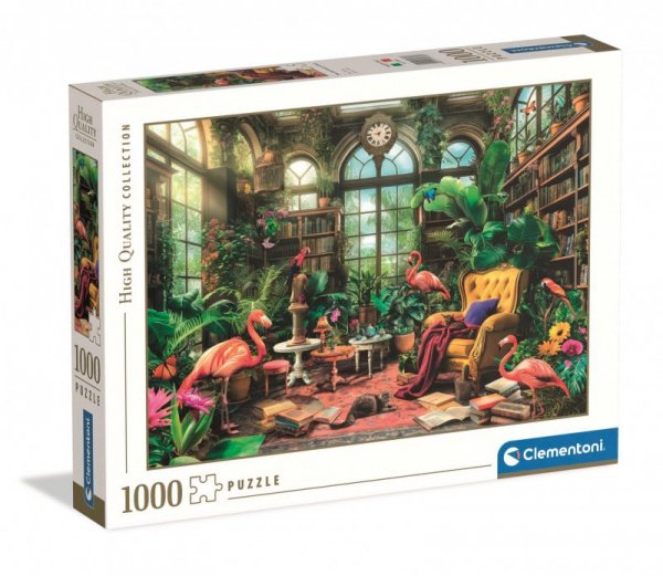 Puzzle 1000 HQ The Greenhouse Library 39889