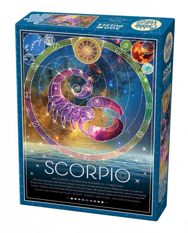 Puzzle 500 Znaki zodiaku Skorpion 112277