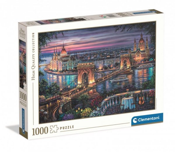 Puzzle 1000 HQ Lights of the Danube 37106