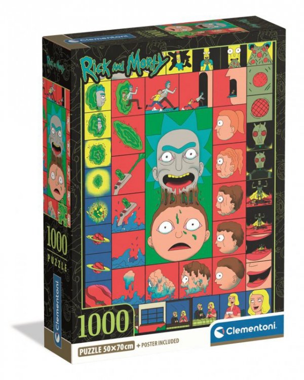 Puzzle 1000 Compact Rick and Morty 37512