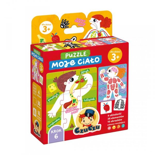 Puzzle Moje ciało CzuCzu