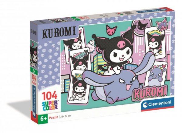 Puzzle 104 Super kolor Kuromi