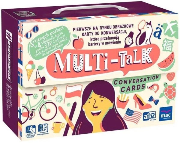 MULTI-TALK. Zestaw bazowy obrazkowych kart konwersacyjnych