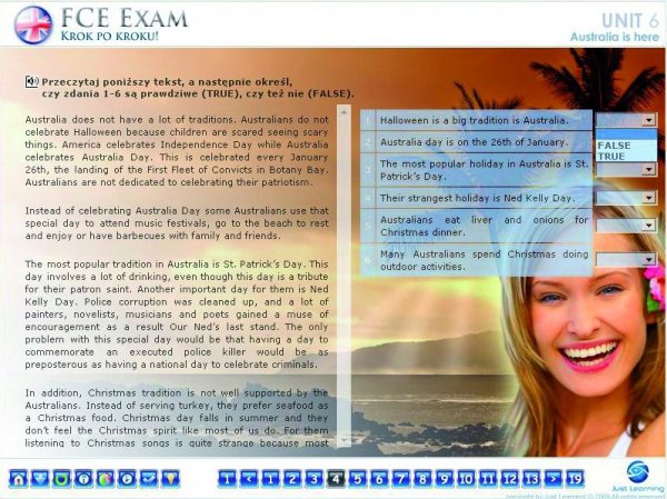 FCE exam. Multimedialny kurs przygotowujący do egzaminu na certyfikat FCE