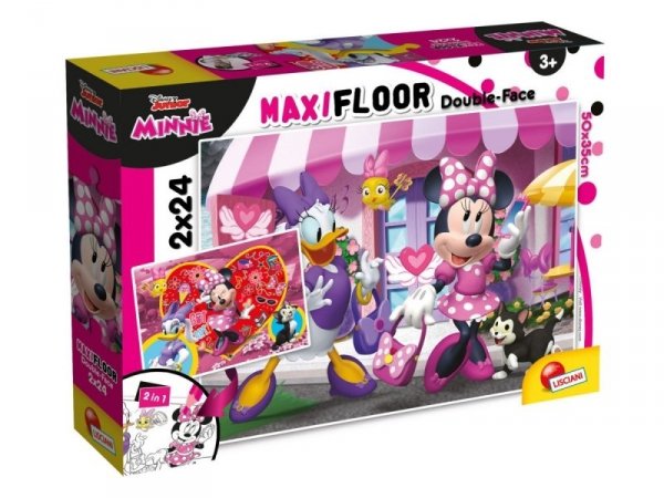 Lisciani Puzzle Super Maxi 2x24 Minnie