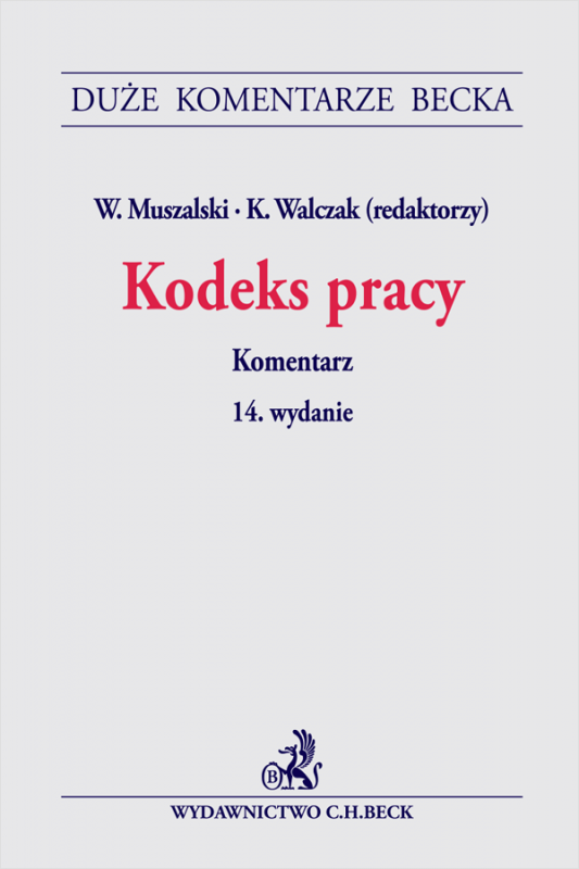 Kodeks pracy. Komentarz