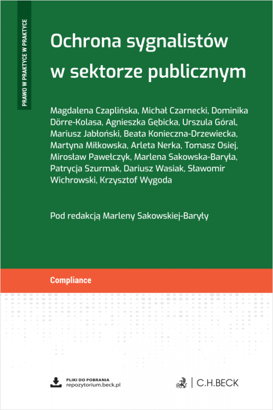 Ochrona sygnalistów w sektorze publicznym + wzory do pobrania