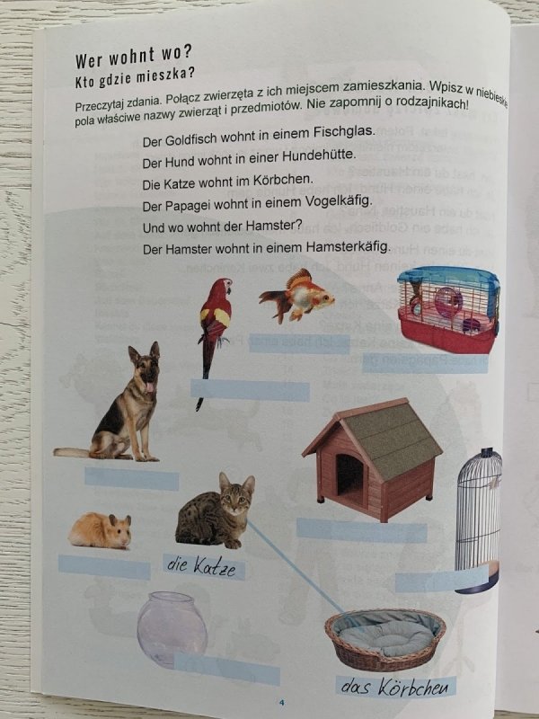 Niemiecki dla dzieci. W świecie natury. Kreatywne zadania tematyczne 1