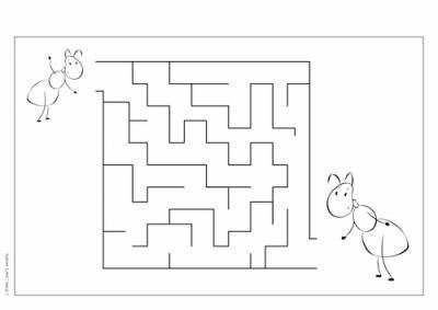 Little Ant's Activity Book. Karty pracy Małej Mrówki. Zeszyt ćwiczeń dla dziecka 