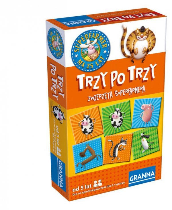 Trzy po trzy. Zwierzęta Superfarmera